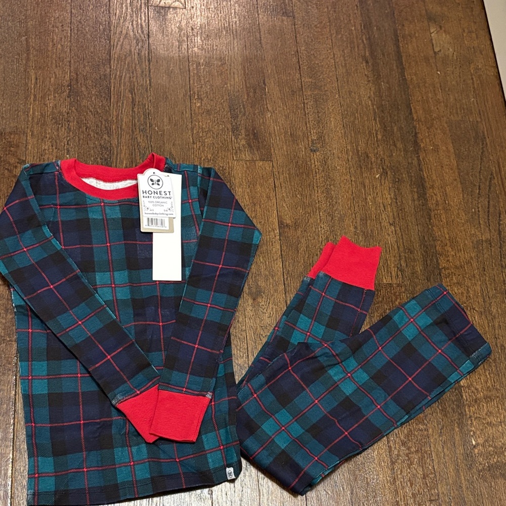 Honest brand organic cotton kids pajama set